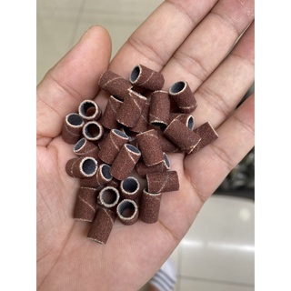 Hộp 100 đầu giấy nhám mài móng Mỹ