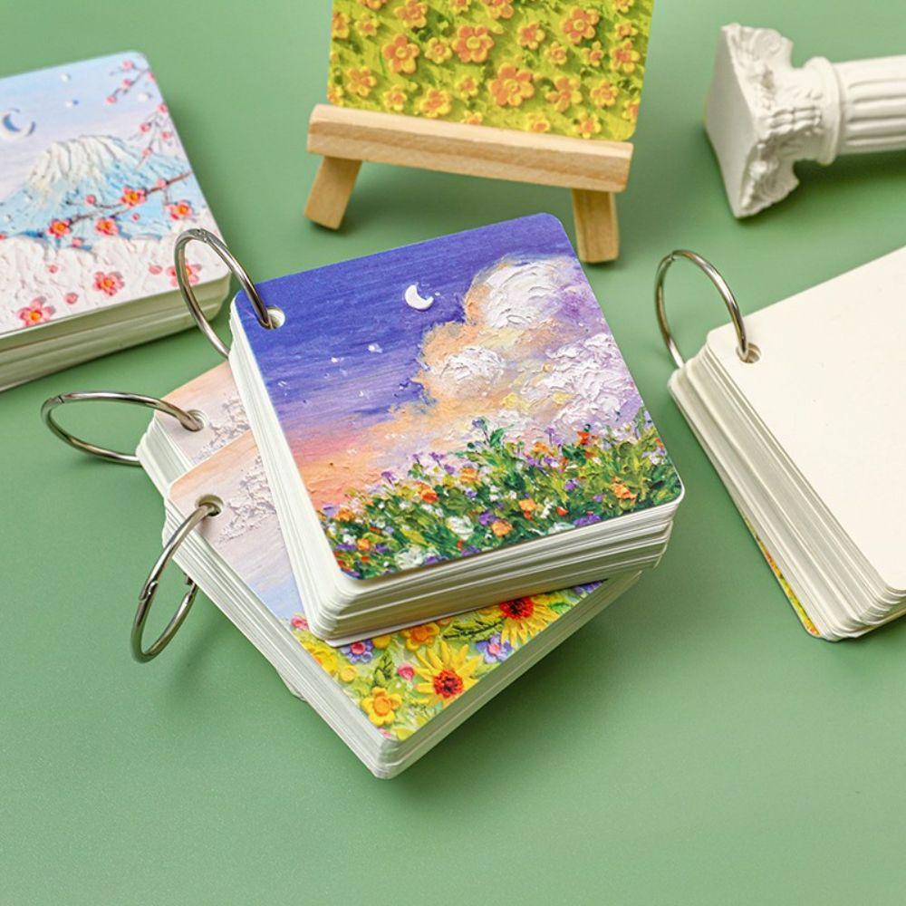 Mmluck Giấy Ghi Chú Hình Chiếc Lá Trơn Dày Dặn DIY