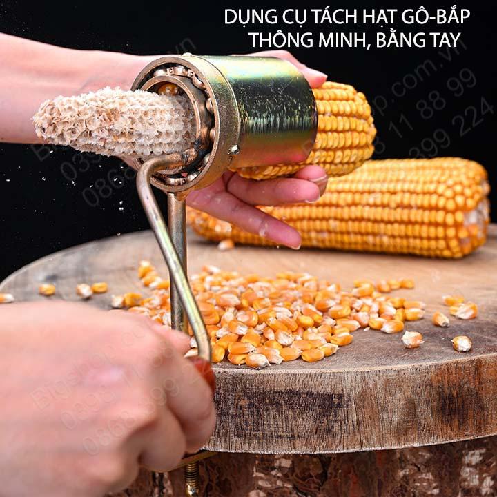 Máy Tách Hạt Bắp Thông Minh Bằng Tay máy tách hạt ngô dụng cụ tách hạt ngô bắp máy làm bánh mì phô mai trái cây bột làm bánh đồng xu