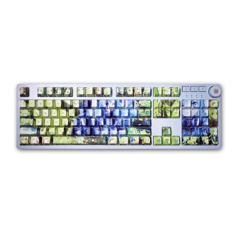 Sword Art Online Keycap Cherry Profile Chủ đề SAO Anime PBT DYE Thăng hoa Bàn phím cơ học Keycap
