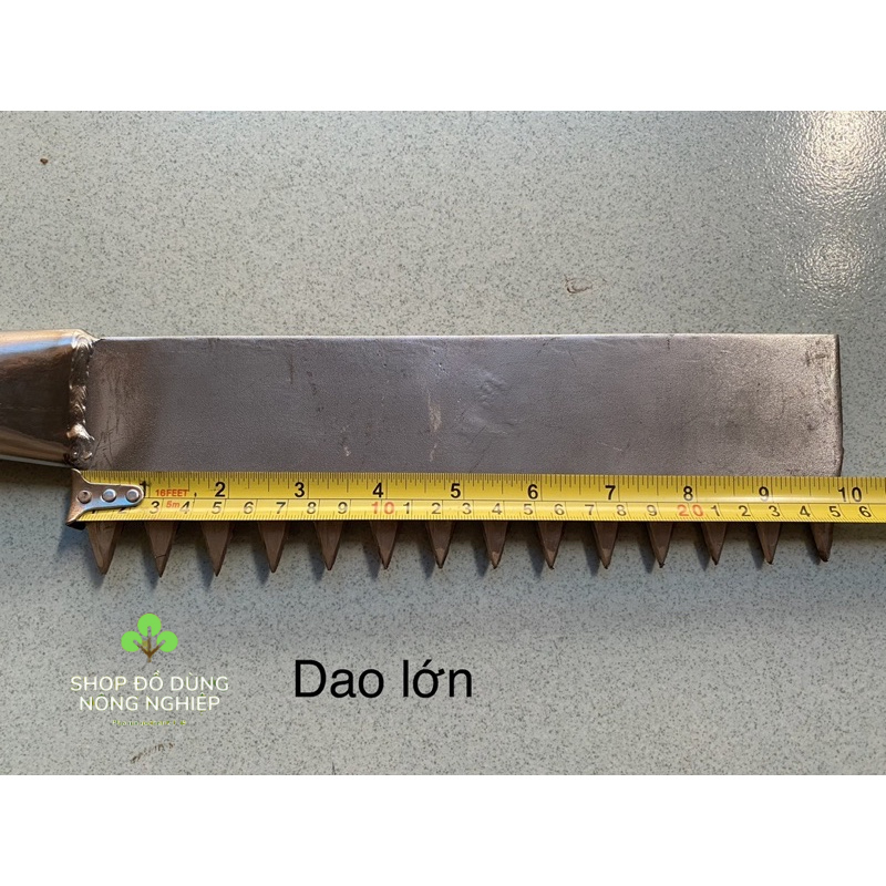 DAO CHẶT ĐÁ INOX LOẠI LỚN 950g