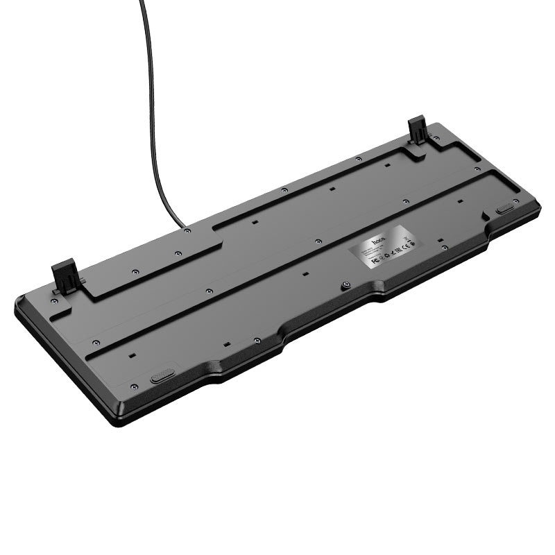 Combo chuột phím có dây Hoco GM16 - Fullsize, có phím số, bền bỉ, chống tràn - Chính Hãng