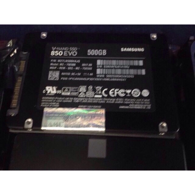 Ssd samsung 850 evo 500g QAM7734