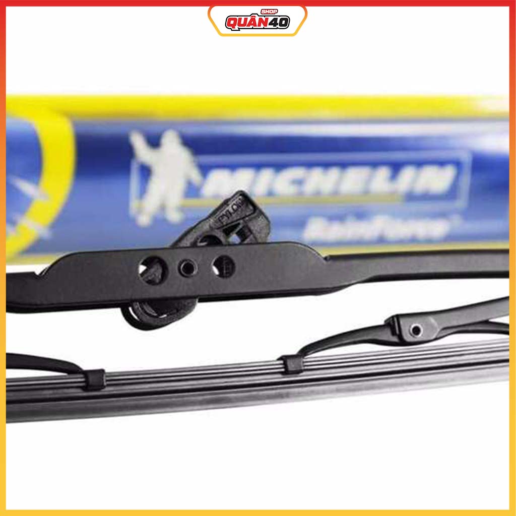 Gạt Mưa Ôtô Có Xương Michelin Rain Force 1113xx - Hàng Chính Hãng