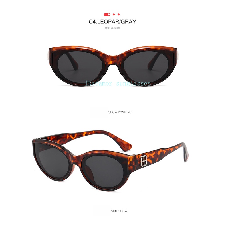 Kính Mát Mắt Mèo Thiết Kế Thời Trang Cá Tính Cho Nữ