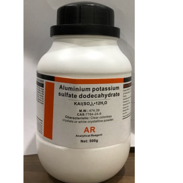Phèn nhôm 500g phèn chua tinh khiết AlKSO4