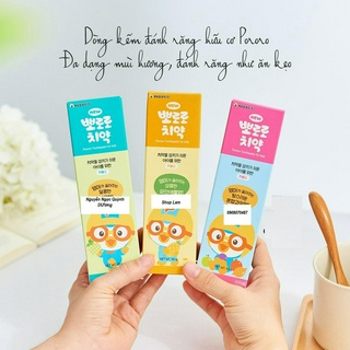 Kem đánh răng cho bé