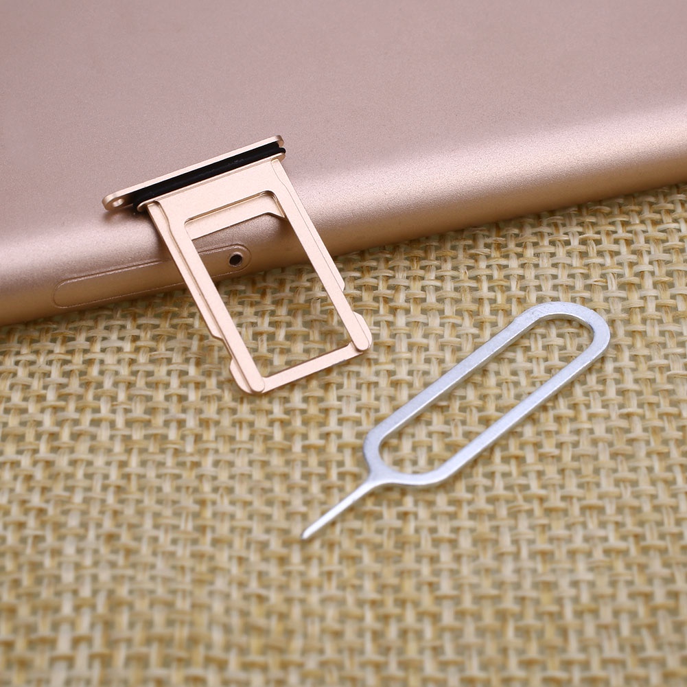Khay sim iPhone 7 ZIN Bằng Thép Có Ron Chống Nước