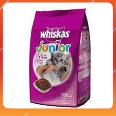 Thức ăn cho mèo con Whiskas Junior 1.1kg - Vị Cá Biển ( dành cho mèo con 2 - 12 tháng)[SHIP HỎA TỐC]