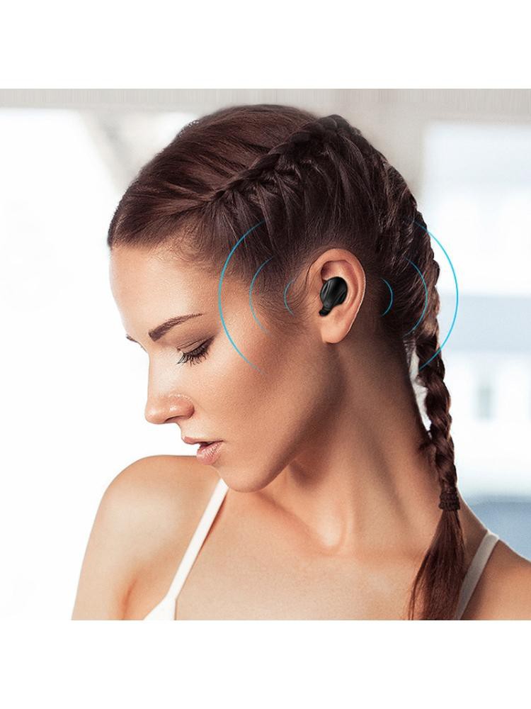 Bộ Tai Nghe Không Dây Bluetooth 5.0 Tws Chống Nước Chuyên Dụng