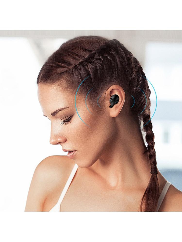 Tai Nghe Bluetooth 5.0 Không Dây Tws Chống Nước Chất Lượng Cao