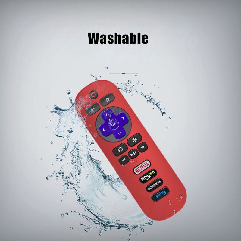 Vỏ Silicon Bảo Vệ Cho Điều Khiển Từ Xa TCL TV RC280 Shockp