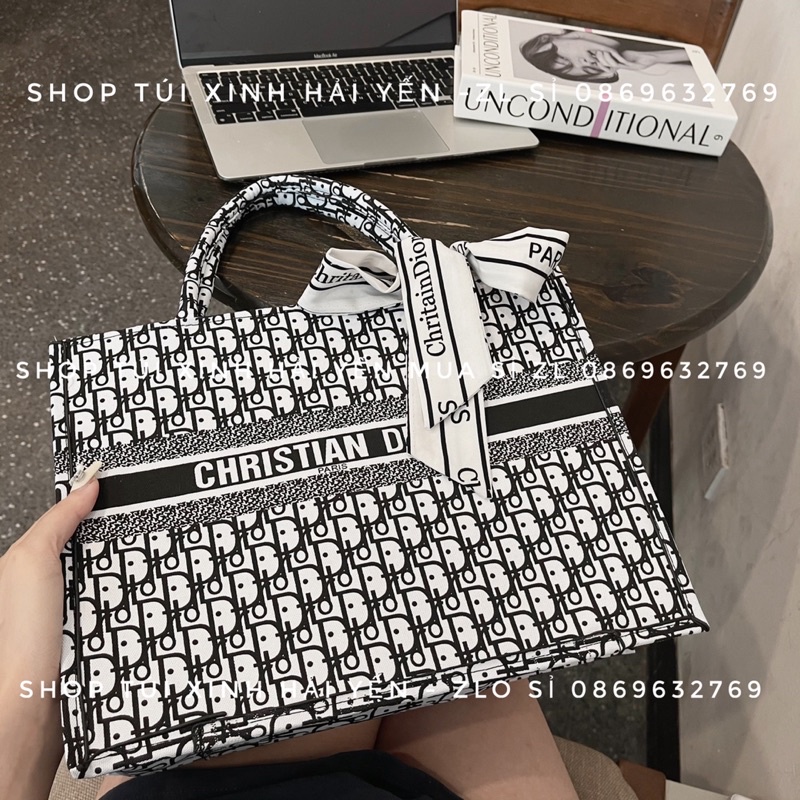 túi công sở thổ cẩm chữ sz 35 siêu xinh tặng kèm khăn lụa
