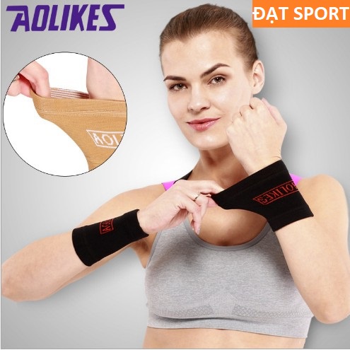 Băng Chặn Mồ Hôi AoLikes 7536 Chính Hãng Loại Đẹp Gym , Yoga , Bóng Rổ, Cầu Lông, Tennis