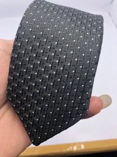 Cà vạt đen chấm bi bản nhỏ 5cm
