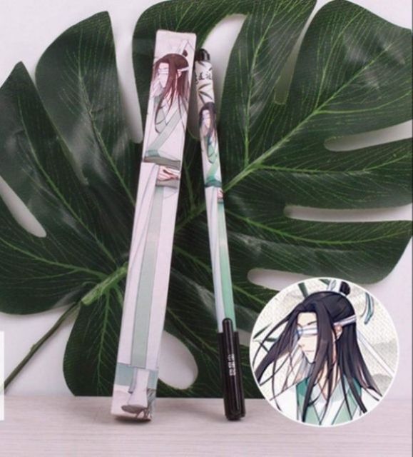 Bút gel nước cute Ma Đạo Tổ Sư K02 Lam Trạm Ngụy Anh Vong Tiện