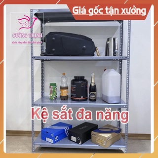 Kệ v lỗ đa năng 3-4 tầng, dài 100cm x rộng 60cm x cao 120-150cm, kệ v lỗ đa năng