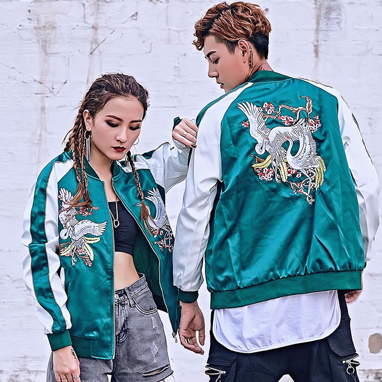 [Có sẵn] Áo Khoác Bomber Thêu Ulzzang | BigBuy360 - bigbuy360.vn