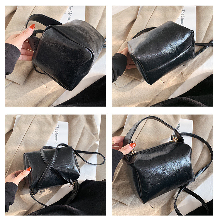 Túi đeo chéo quai xích hình ngũ giác thời trang Hàn Quốc