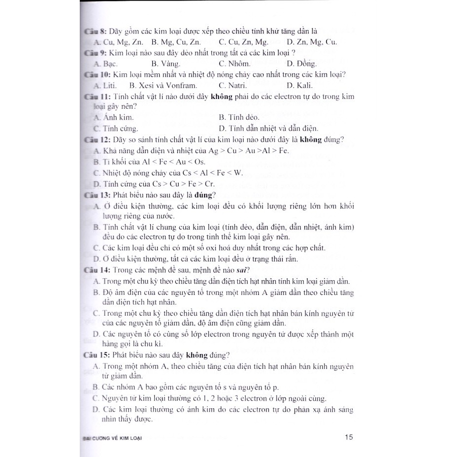 Sách - Trắc nghiệm theo chuyên đề Hóa vô cơ