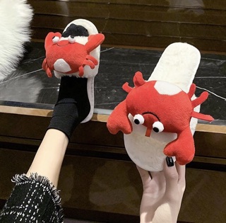 (Video thật) Dép bông tôm hùm🦞
