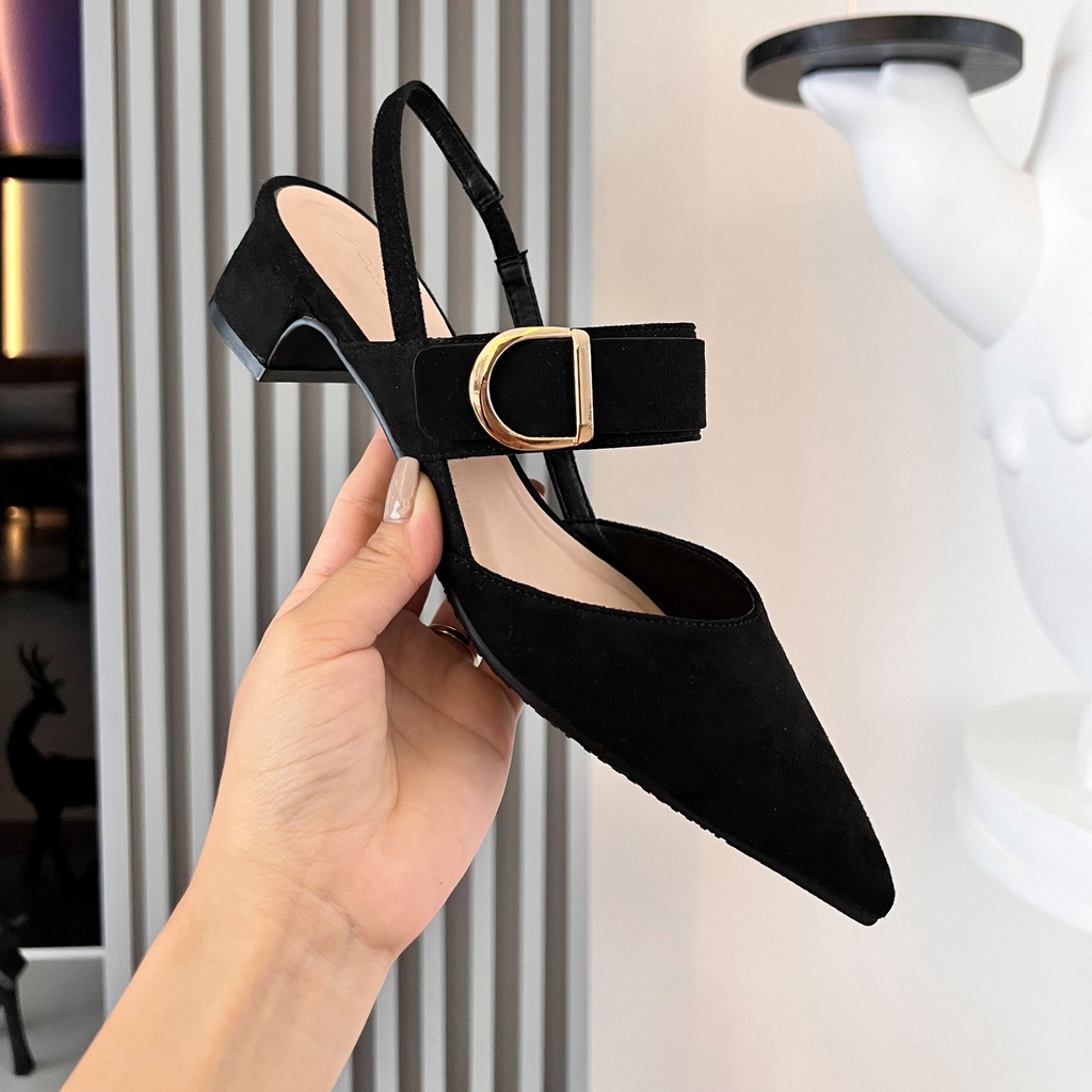 Giày Sandal COLEE Slingback Quai Khuy D 3p