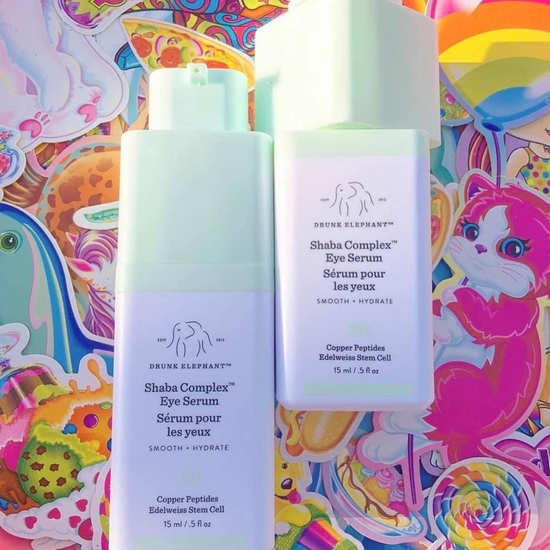 Tinh chất làm giảm và chống nhăn cho mắt Drunk Elephant Shaba Complex Eye Serum