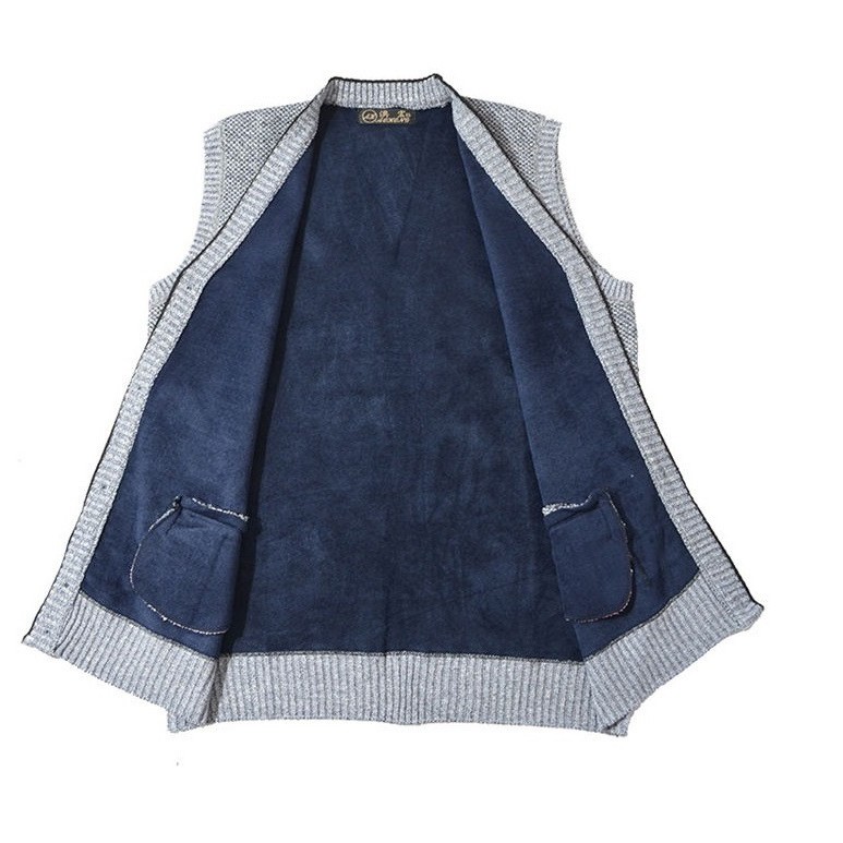 ÁO GILE CHO NGƯỜI GIÀ, gile cho bố cho ông lót nỉ siêu ấm áp | BigBuy360 - bigbuy360.vn