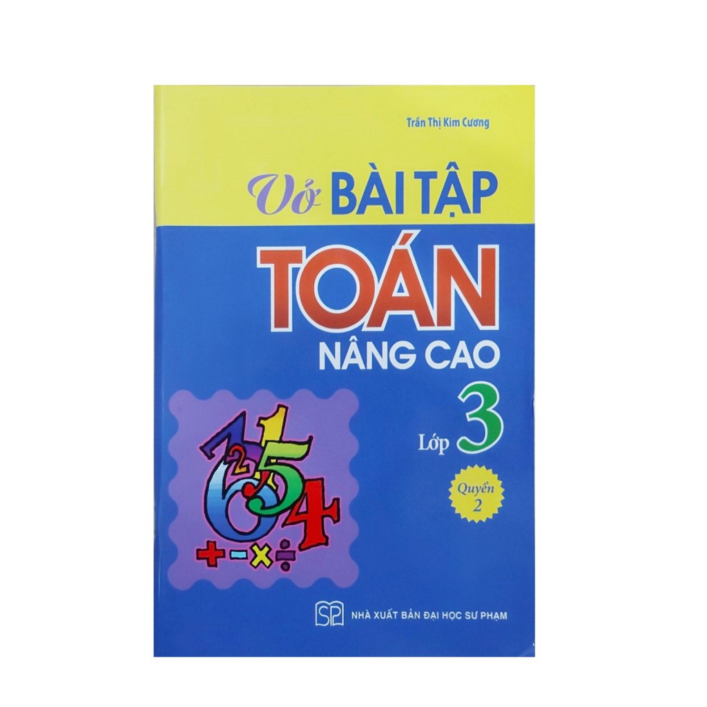 Sách - Vở bài tập toán  nâng cao lớp 3 quyển2