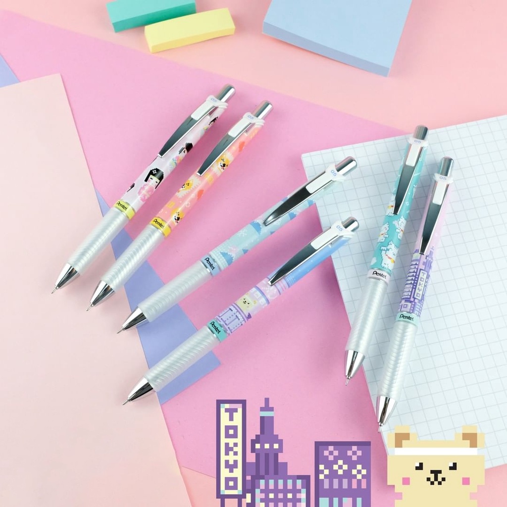 Bút Energel Pentel Kawaii 0.5mm - BLN75KW