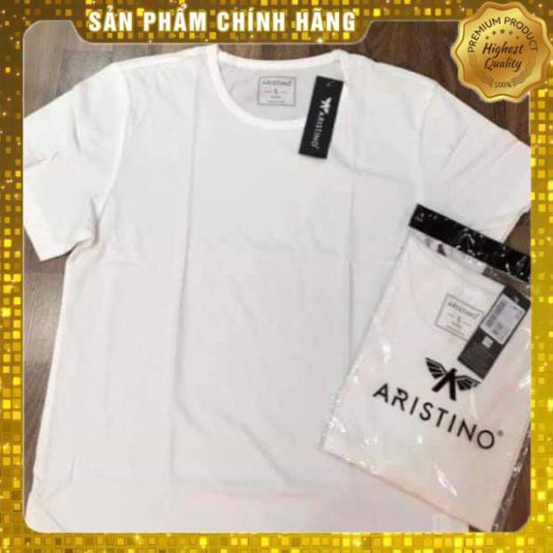 [HOT] Áo Thun Nam Ngắn Tay Aristino Áo Lót Basic Màu trắng Cotton cao cấp mềm mát thoát khí thấm hút mồ hôi | BigBuy360 - bigbuy360.vn