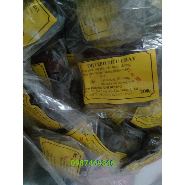 Thịt kho tiêu chay