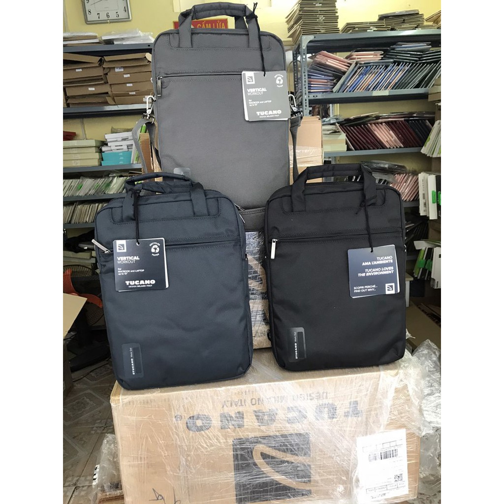 Túi Tucano Work Out Vertical for Macbook 13+M154 ////( 3 màu )...!!!!!!