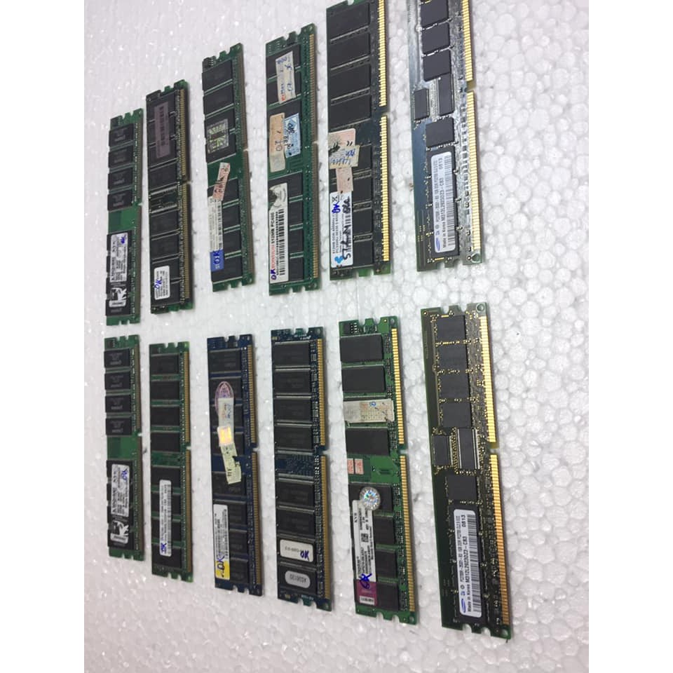 Ram DDRam Máy tính 1Gb PC 333 PC 400