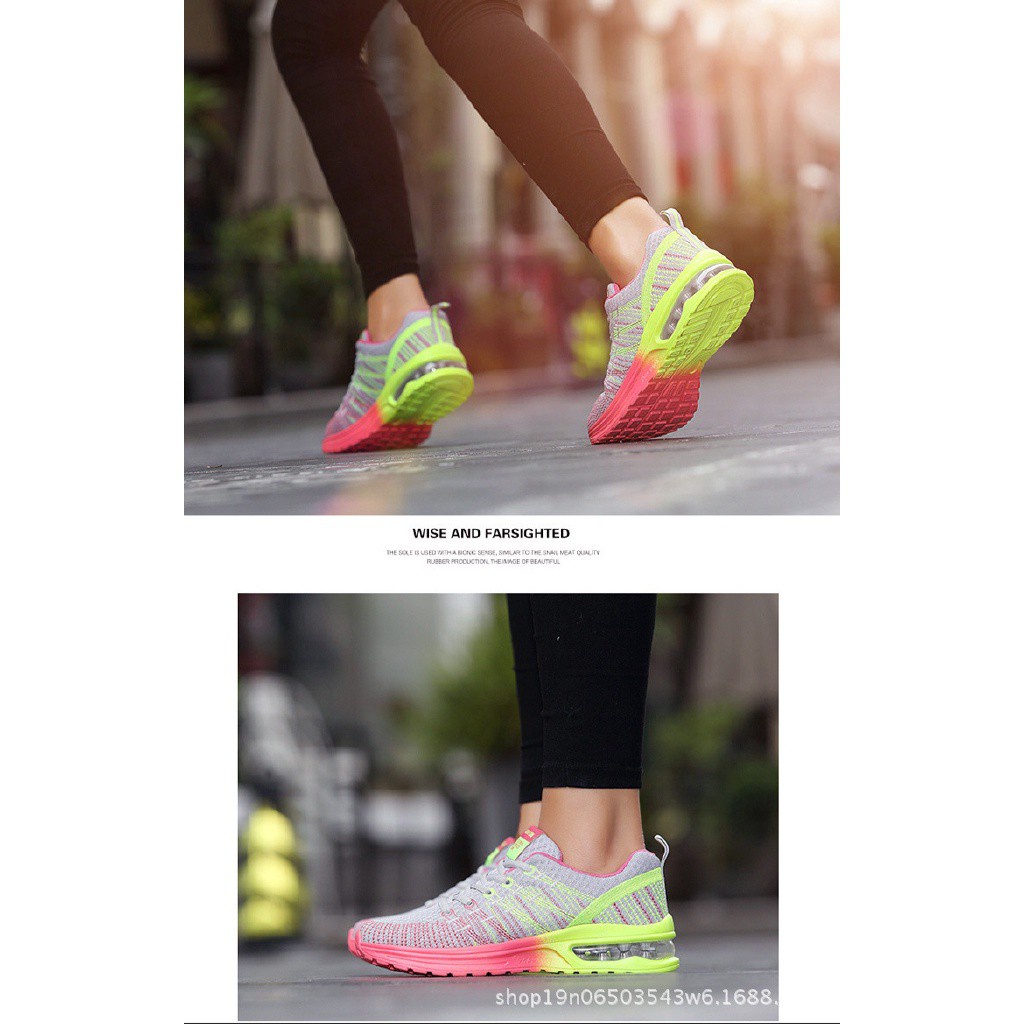 Giày thể thao nữ thiết kế thời trang đế dày kích thước 35-42