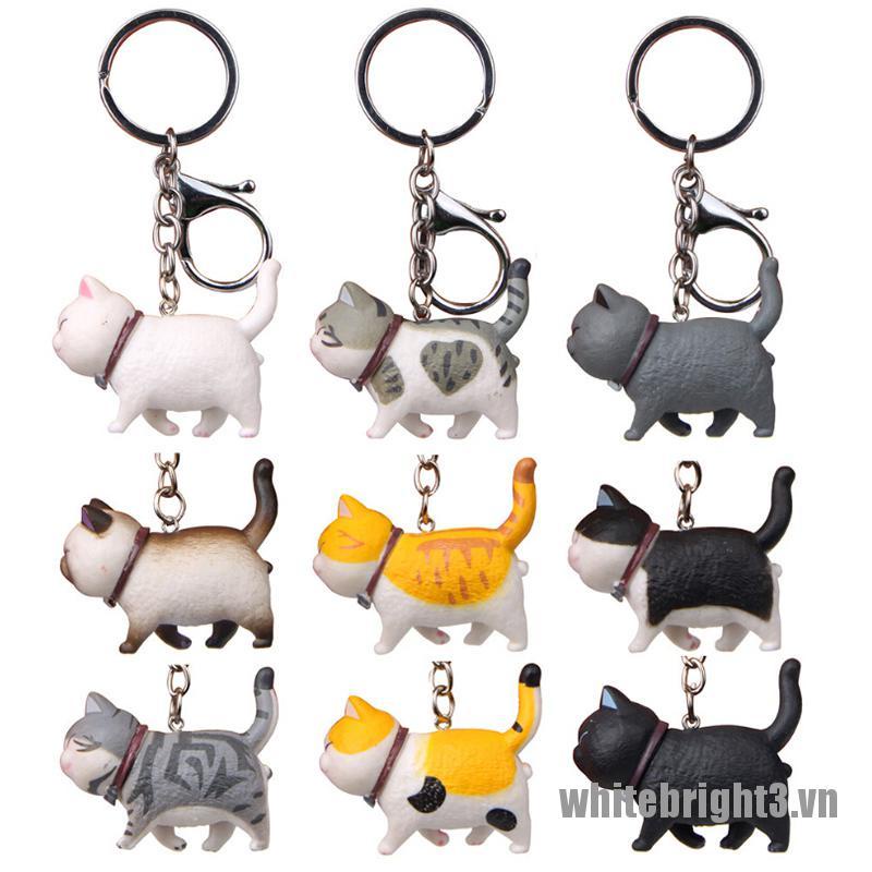 Áo Thun Trắng In Hình Mèo Dễ Thương