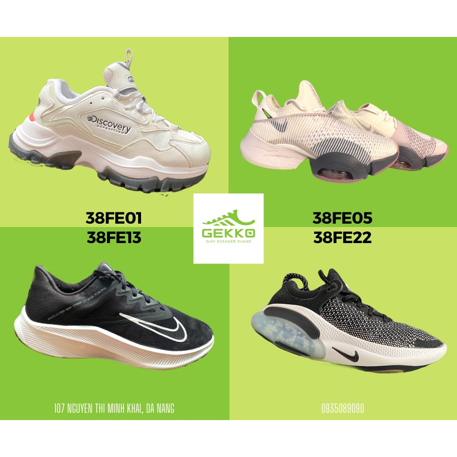 Giày thể thao nữ size 38 Gekko 2hand