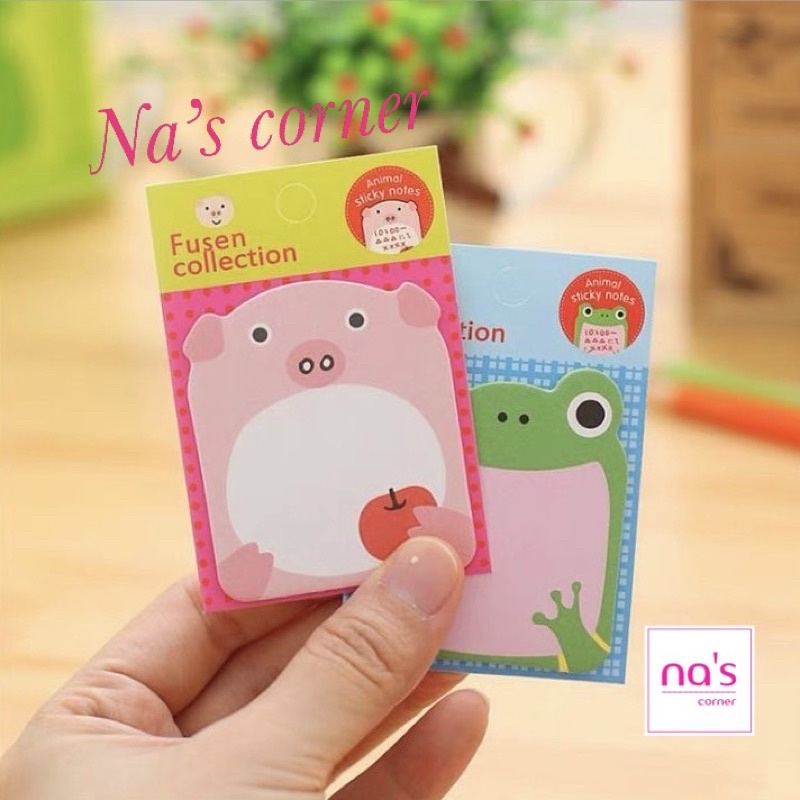 Giấy note ghi chú động vật cute dễ thương