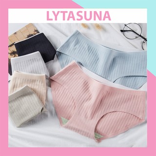 Quần lót nữ cotton cao cấp không viền không đường may kháng khuẩn chống HPV cạp vừa QC09