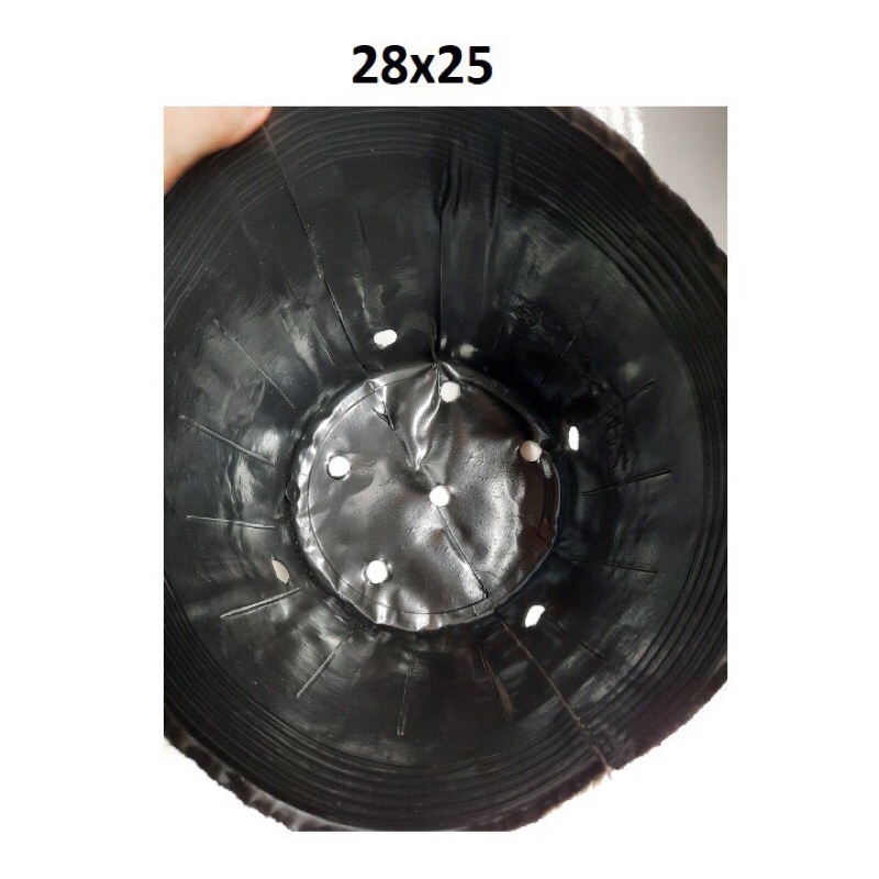0,5kg, 1kg chậu ươm (bầu) cây 28x25 hàng dày đẹp