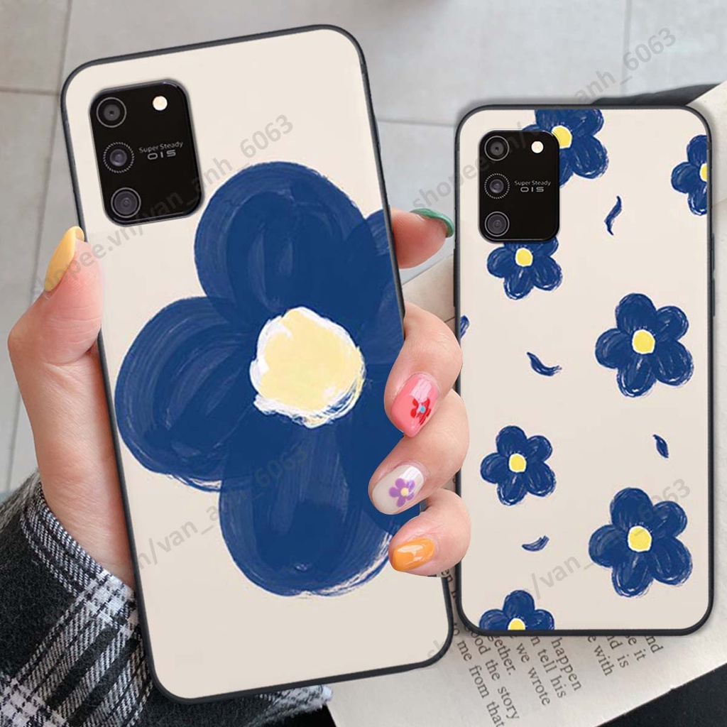 Ốp lưng Samsung S10 Lite in hình hoa, gấu rich bear nghệ thuật, thời trang