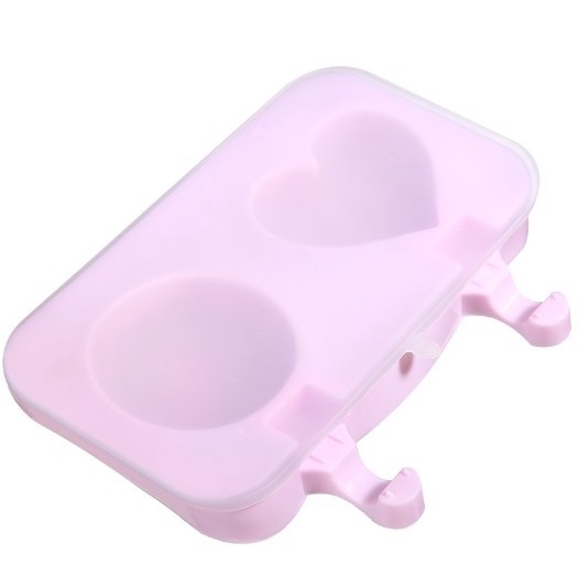 TAILI Khuôn làm bánh/que kem bằng silicone hình người tuyết hoạt hình DIY