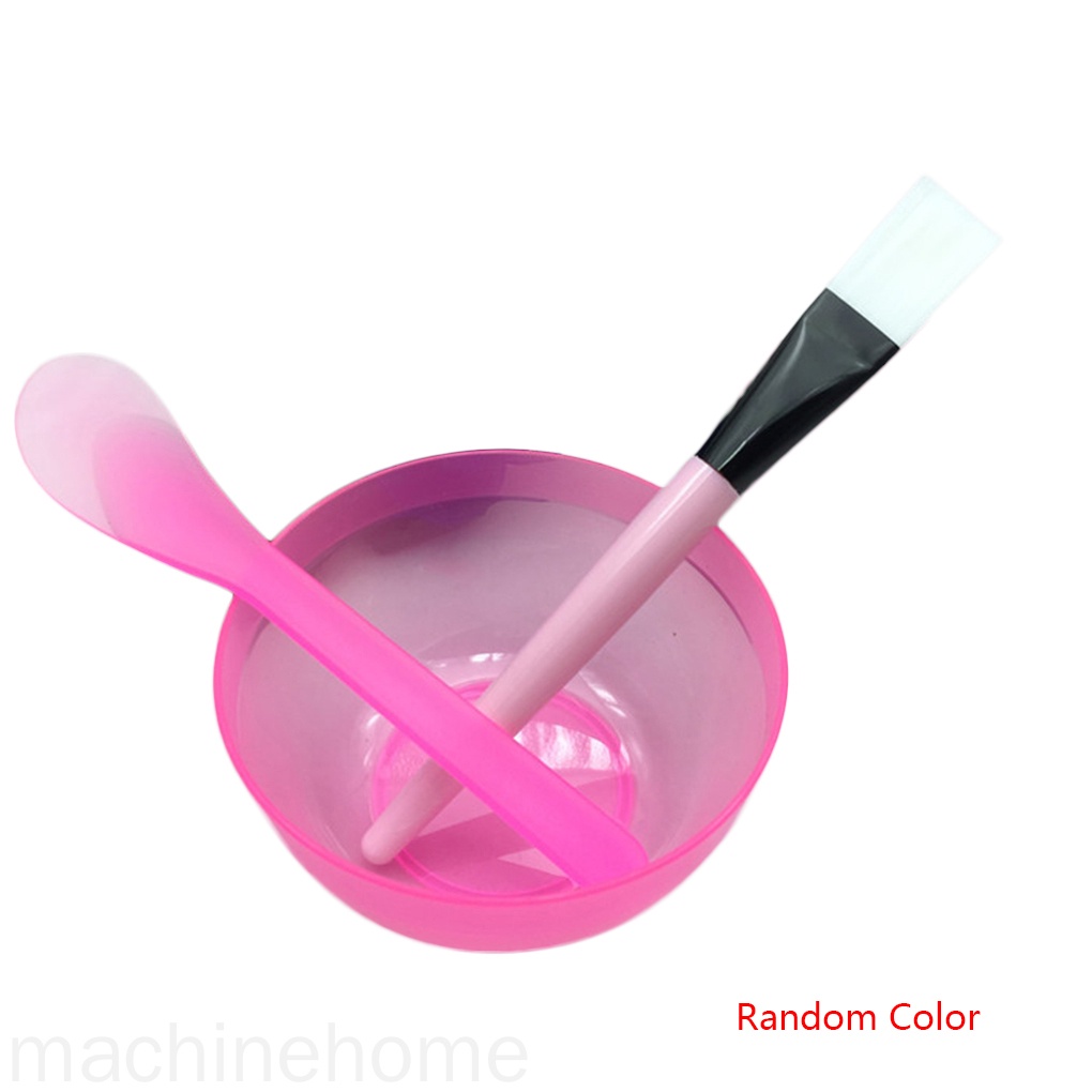 [Hàng mới về] Bộ dụng cụ đắp mặt nạ bằng nhựa nhiều màu sắc chọn lựa ngẫu nhiên