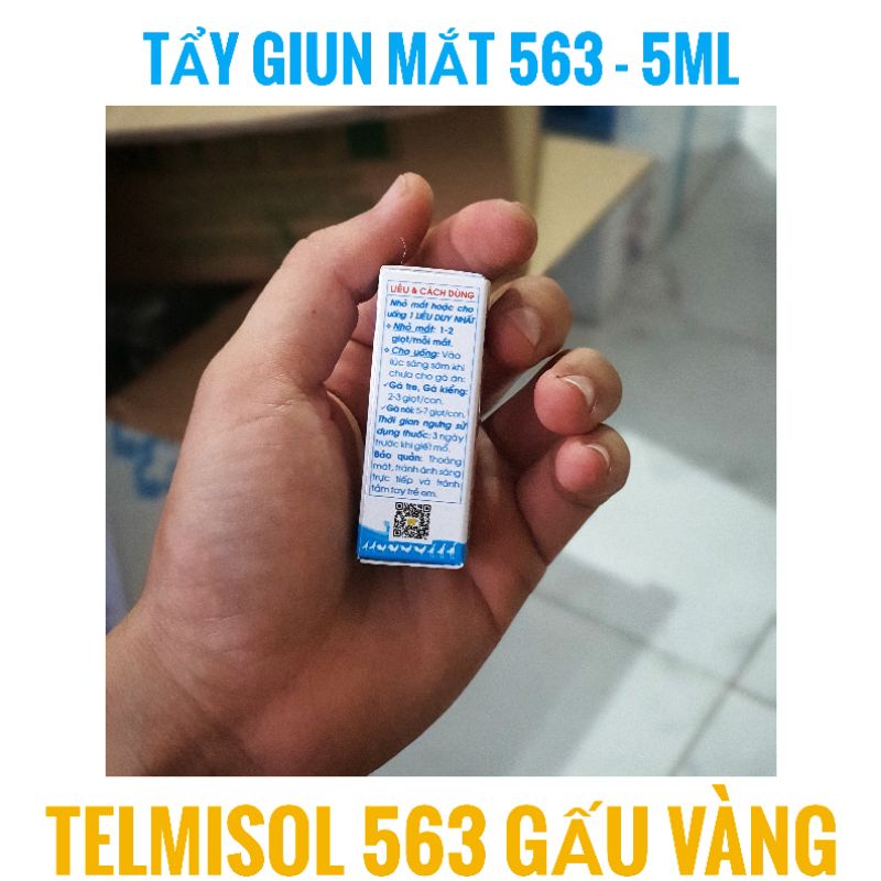 Xổ lãi mắt TELMISOL 563 5ml