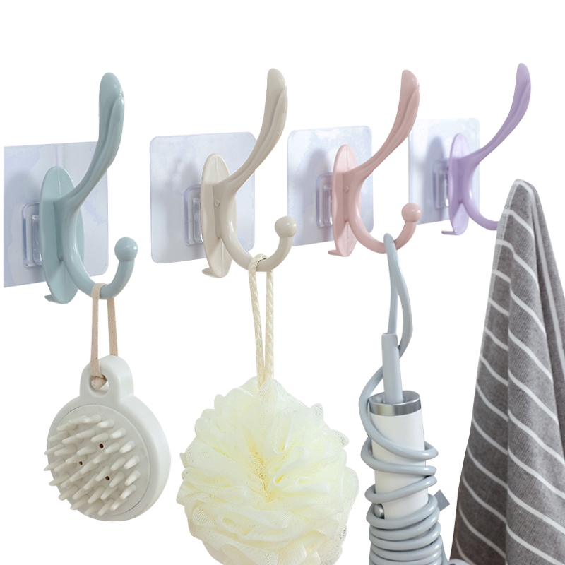 Set 10 móc dán tường treo đồ tiện dụng