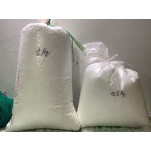 [RẺ VÔ ĐỊCH] 1kg hạt xốp để nhồi gối ,nhồi ghế ,ngồi hộp quà ,câu cá .có sỉ SLL đồ câu cá ( giá siêu khuyến mại )