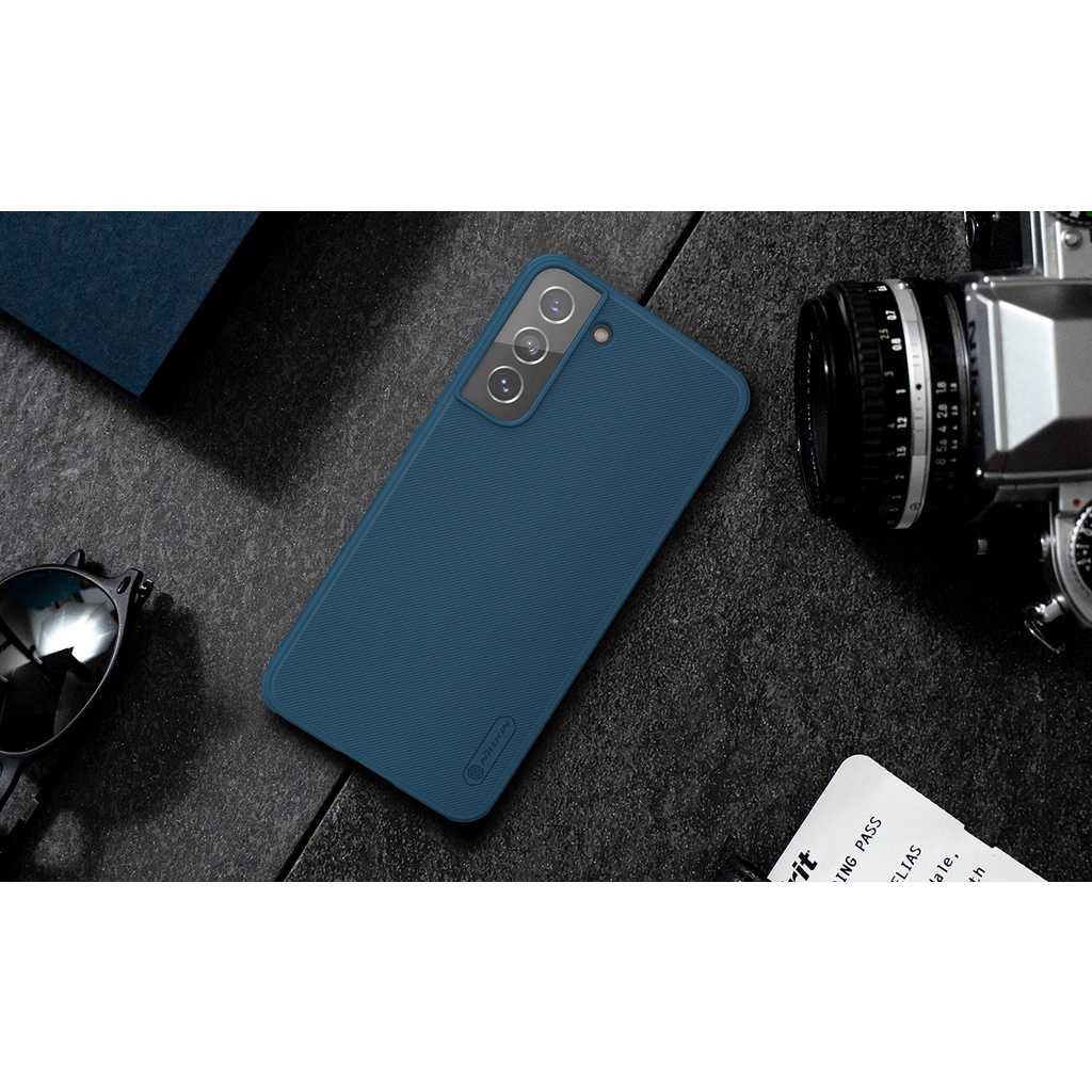Ốp Lưng Samsung Galaxy S22 Plus Nhựa Sần Viền Dẻo Hiệu Nillkin Chính Hãng
