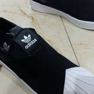 [KÈM HỘP]GIÀY ADIDAS SLIP ON NỮ đen trắng