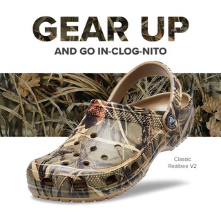 Dép sục crocs classic hoạ tiết camo realtree unisex cao cấp - crocs house