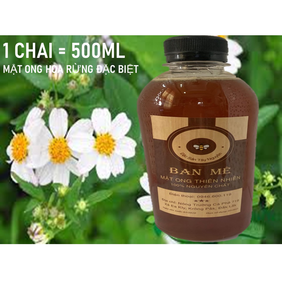 1 lít Mật Ong Nguyên Chất